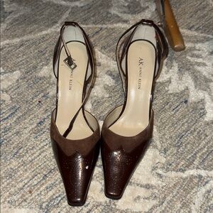 Anne Klein Dark Brown Heels